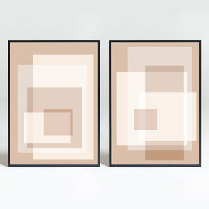 Set of 2 Decorative Prints — Model 07