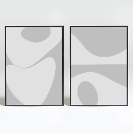 Set de 2 Láminas Decorativas — Modelo 10