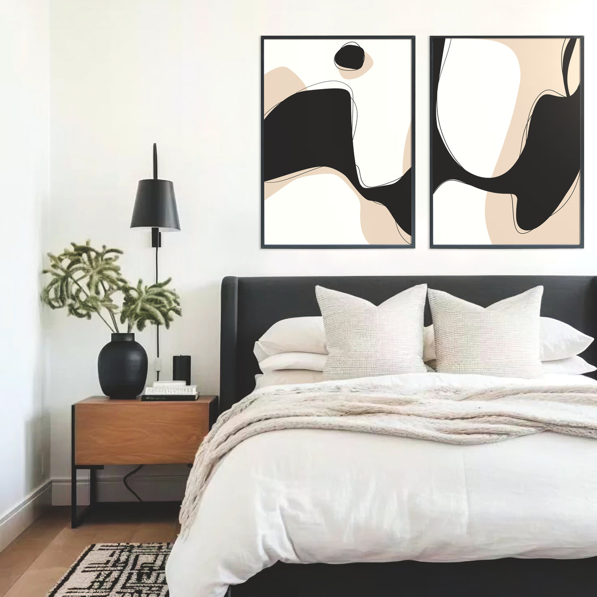 Set of 2 Decorative Prints — Model 03