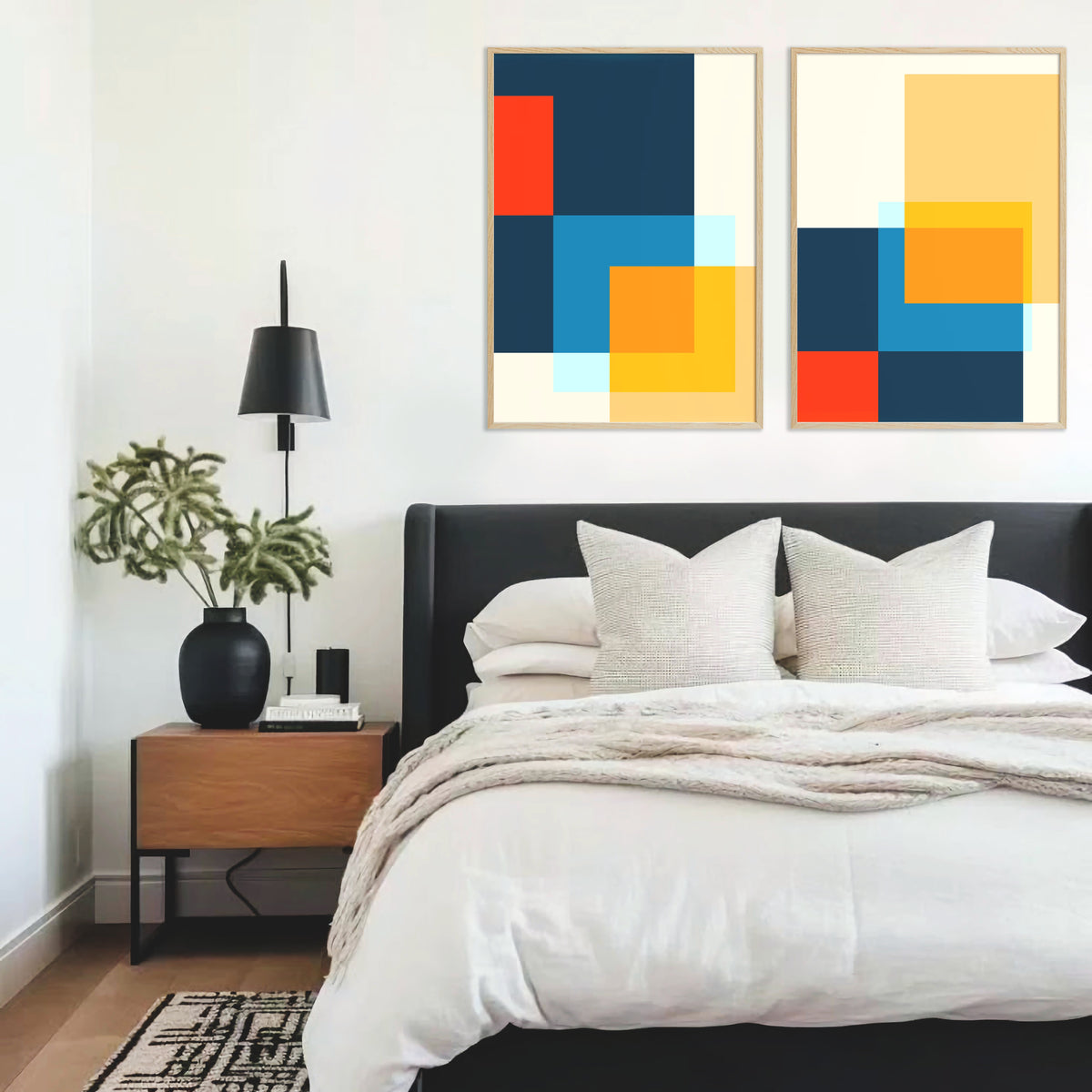 Set of 2 Decorative Prints — Model 09